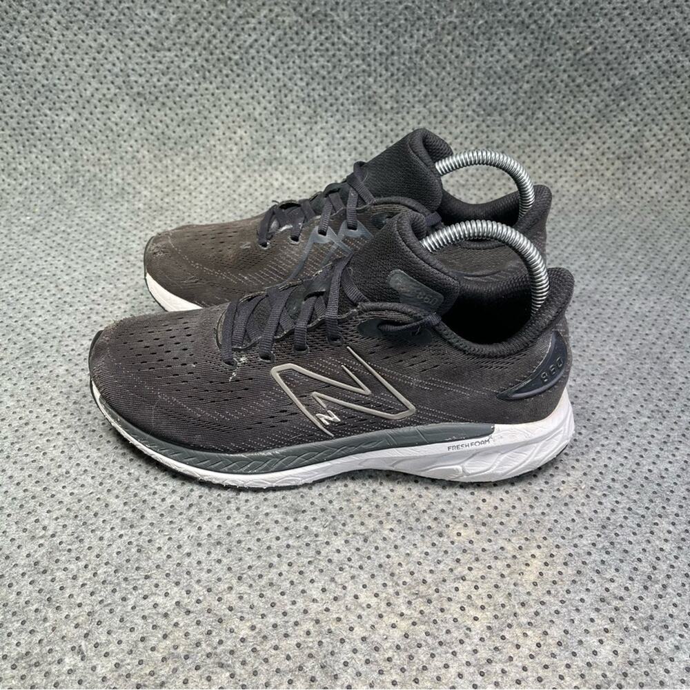 New Balance Fresh Foam X 860 Black Running Shoes Size 6 Men’s